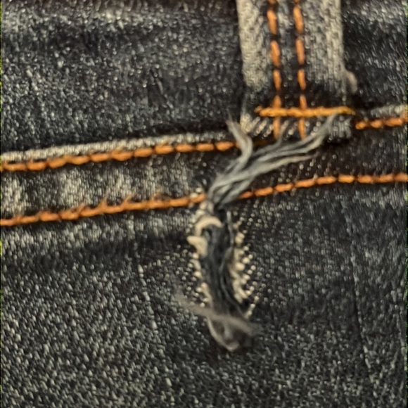 Buffalo Blu Harlow Curvy Stretch Straight Dark Denim Jeans Size 28 - Picture 13 of 14